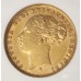 AUSTRALIA 1879 . ONE 1 SOVEREIGN . SYDNEY . GOLD . SLABBED